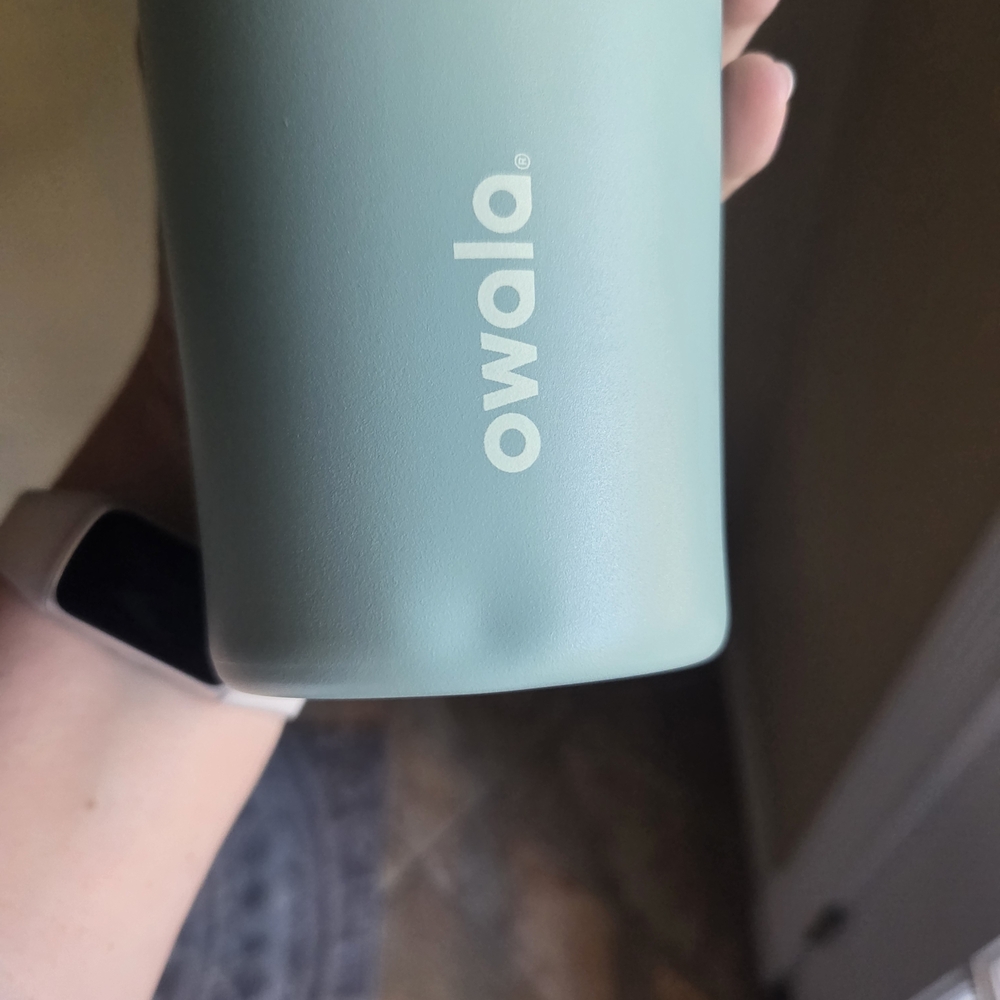 NWOT owala FreeSip Sway 40 oz Insulated Stainless Steel Tumbler "Misty Meadow" - Picture 8 of 16